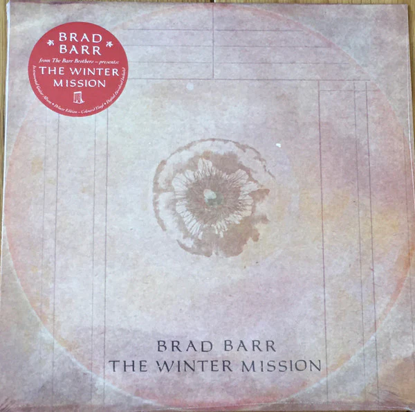 BRAD BARR, The Winter Mission (Secret City Records; SCR123LPX, Canada 2022, Textured Sleeve, Textured Inner, Red Vinyl), SALE - Up to 50% Off the Original Price  LP VG+/VG+