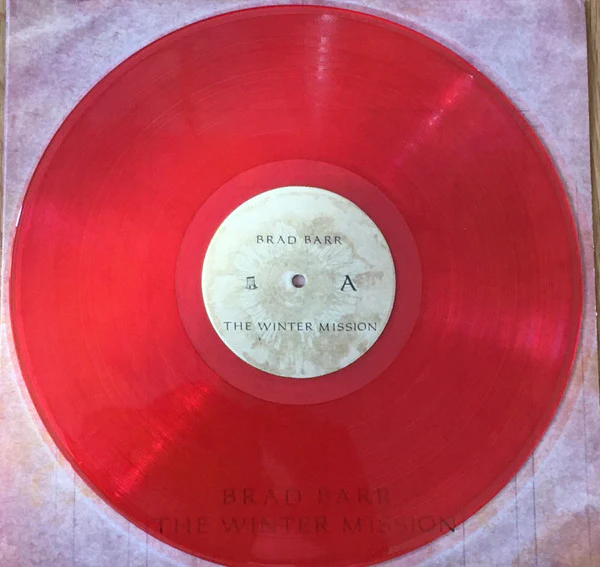BRAD BARR, The Winter Mission (Secret City Records; SCR123LPX, Canada 2022, Textured Sleeve, Textured Inner, Red Vinyl), SALE - Up to 50% Off the Original Price  LP VG+/VG+ - Image 3