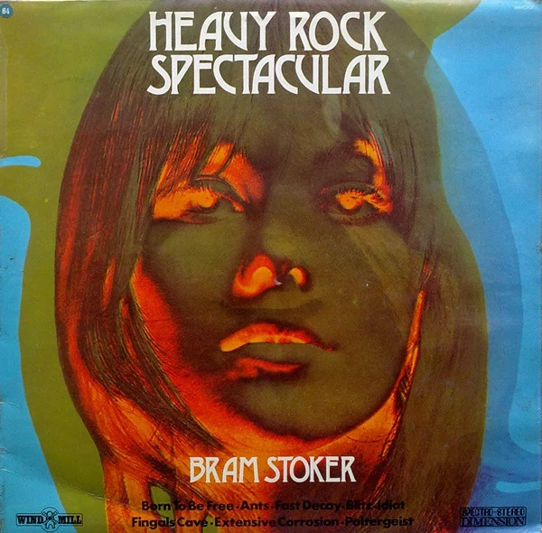 BRAM STOKER, Heavy Rock Spectacular (Windmill; WMD 117, UK 1972, Laminated Front Sleeve) LP VG/VG