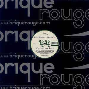 BRETT JOHNSON & DAVE BARKER, Where Are You From? (Brique Rouge; br044, France 2005, Die Cut Company Sleeve) 12" VG/VG