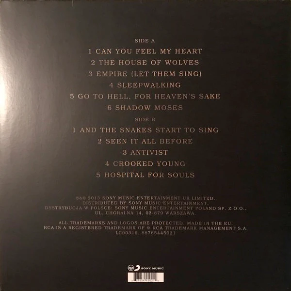 BRING ME THE HORIZON, Sempiternal (RCA; , UK & Europe 2013, Gatefold, Booklet, Black Vinyl) LP NEW/NEW - Image 2