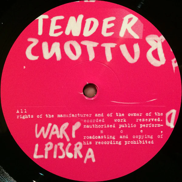 BROADCAST, Tender Buttons (Warp Records; WARP LP136R, UK 2015 Reissue, Inner) LP VG+/VG+ - Image 3