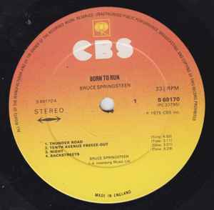 BRUCE SPRINGSTEEN, Born To Run (CBS; S 69170, UK 1975, Gatefold, Timtom runout) LP VG/VG+ - Image 2