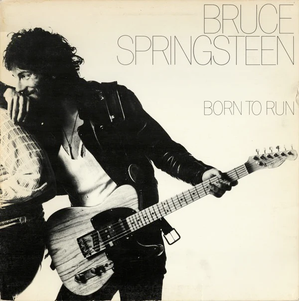 BRUCE SPRINGSTEEN, Born to Run (CBS Orange/Yellow "Made In England" Bottom Of Label; 69170, UK 1975, Gatefold, "John" Landau Misspelled.) LP VG/VG+