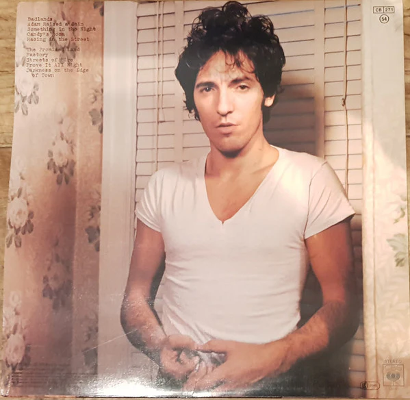 BRUCE SPRINGSTEEN, Darkness On The Edge Of Town (CBS Orange/Yellow; CBS 86061, UK 1978, Inner & Insert) LP VG/VG+ - Image 2