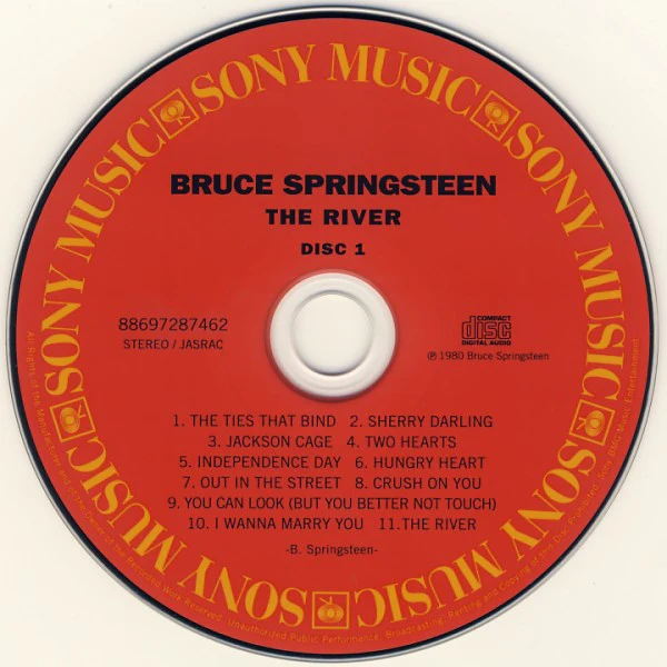 BRUCE SPRINGSTEEN, The River (Sony BMG Music Entertainment; 88697287462, Europe 2005 Reissue, Limited Edition, Reissue, Paper Sleeve, With Obi) 2xCD VG/VG+ - Image 3