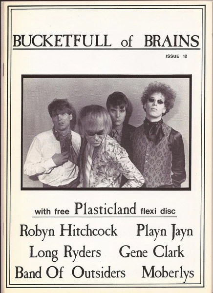 BUCKETFULL OF BRAINS, Bucketfull of Brains #12 magazine (, Worldwide , Bonus Plasticland fexi-disc 7'') Book /VG