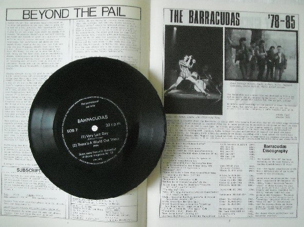 BUCKETFULL OF BRAINS, Bucketfull of Brains #13 magazine (, Worldwide , Bonus Barracudas fexi-disc 7'') Book /VG - Image 3