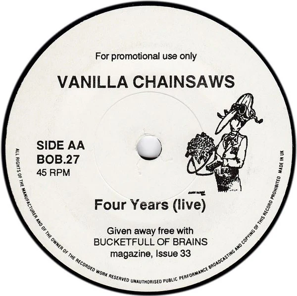 BUCKETFULL OF BRAINS, Bucketfull of Brains #33 magazine (, UK , Thin White Rope / Vanilla Chainsaws Bonus 7'') Book /VG - Image 3