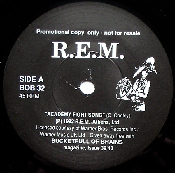 BUCKETFULL OF BRAINS, Bucketfull of Brains issue 39/40 magazine (, UK , REM/The Coal Porters bonus 7'') Book /VG - Image 3