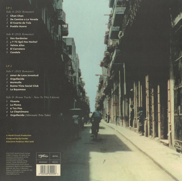 BUENA VISTA SOCIAL CLUB, Buena Vista Social Club: 25th Anniversary Edition (World Circuit; WCV5025, Sweden 2021 Reissue, Gatefold, Booklet) 2xLP NEW/NEW - Image 2