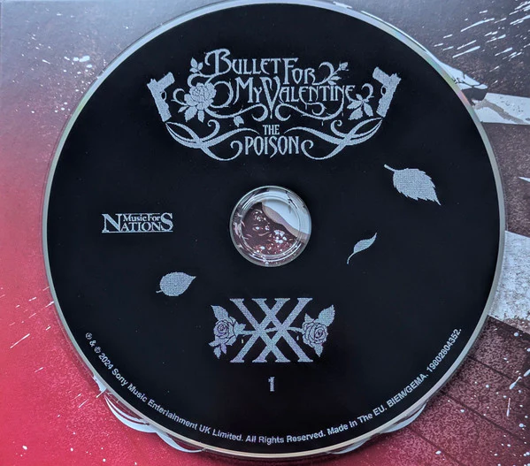 BULLET FOR MY VALENTINE, The Poison (20th Anniversary Edition) (Music For Nations; 19802804352, UK & Europe 2024) 2xCD VG+/VG+ - Image 2