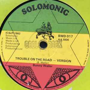 BUNNY WAILER, Collie Man / Trouble On The Road (Solomonic; BWD 017, UK 1982, Die Cut Company Sleeve), SALE - Up to 50% Off the Original Price  12" /G+ - Image 2