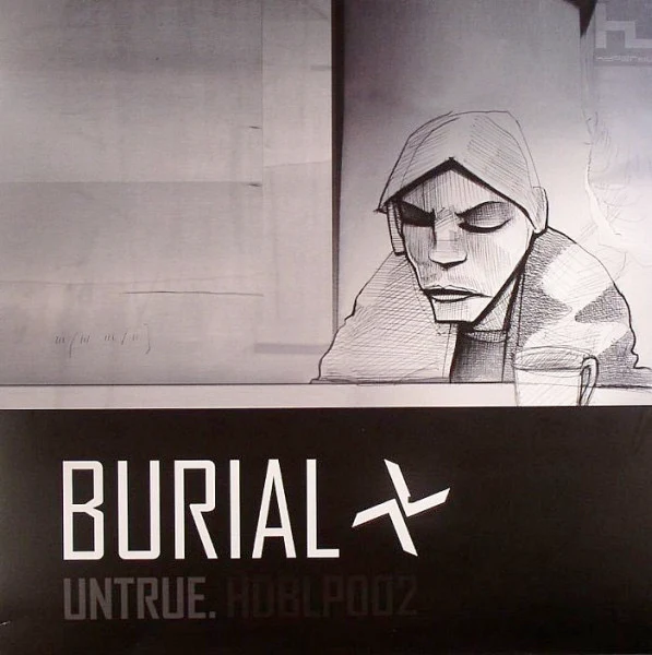 BURIAL, Untrue (Hyperdub; HDBLP002, UK 2016 Reissue, Picture Sleeve, 180 Gram Vinyl) 2x12" VG+/VG+