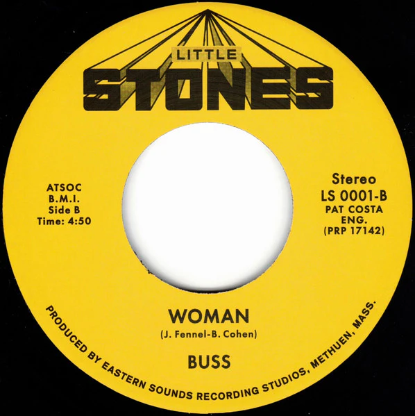 BUSS, Too Young To Understand (Little Stones Records; LS 0001, US 2023 Reissue, Plain Sleeve, Unofficial Black Vinyl Repress, Limited To 300) 7" /VG+ - Image 2