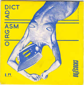 BUZZCOCKS, Orgasm Addict / What Ever Happened To? (United Artists Records; UP 36316, UK 1977, Picture Sleeve, "NICK W" Run Outs) 7" VG+/VG