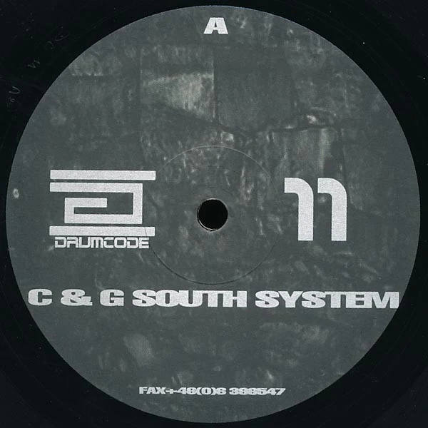 C & G SOUTH SYSTEM, Drumcode 11 (Drumcode; DC11, Sweden 1997) 12" /G+