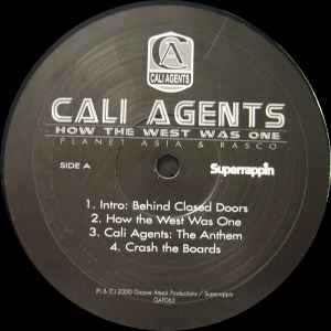 CALI AGENTS, How The West Was One (Groove Attack Productions; GAP 063, Germany 2000, Insert) LP EX/EX - Image 3