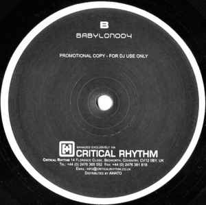 CAN COSTA, Dizzy Synths (Babylon Records; BABYLON004, Europe 2005, Promo) 12" /G+ - Image 2