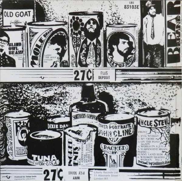 CANNED HEAT, Boogie With Canned Heat (Liberty Light and Dark Blue; LBS 83103E, UK 1968, Laminated Front Sleeve, Stereo) LP VG/VG - Image 2