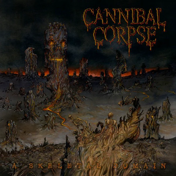 CANNIBAL CORPSE, A Skeletal Domain (Metal Blade Records; 3984-25015-1, UK 2026 Reissue, Gatefold, Poster, White Vinyl) LP NEW/NEW