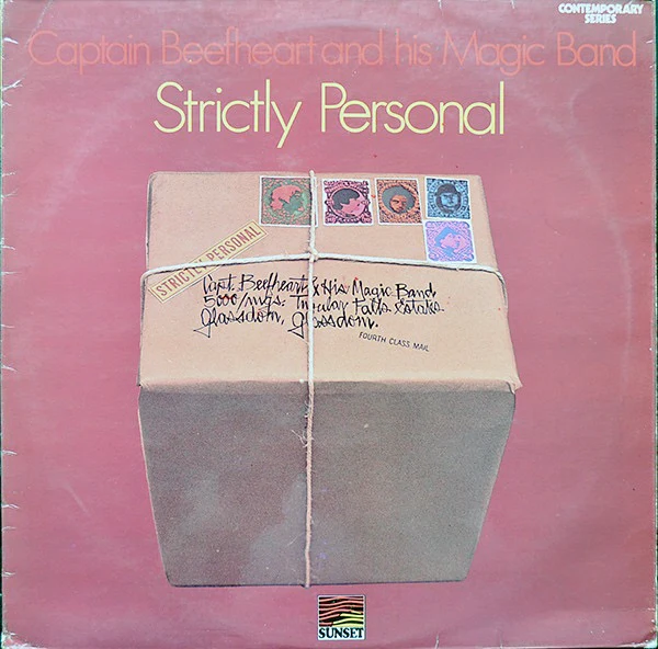 CAPTAIN BEEFHEART AND HIS MAGIC BAND, Strictly Personal (Sunset; SLS50208, UK 1971 Reissue, Textured Sleeve) LP VG/VG