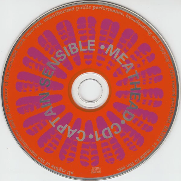 CAPTAIN SENSIBLE, Meathead (Humbug; BAH 14, UK 1995, Jewel Case) 2xCD VG+/VG+ - Image 3
