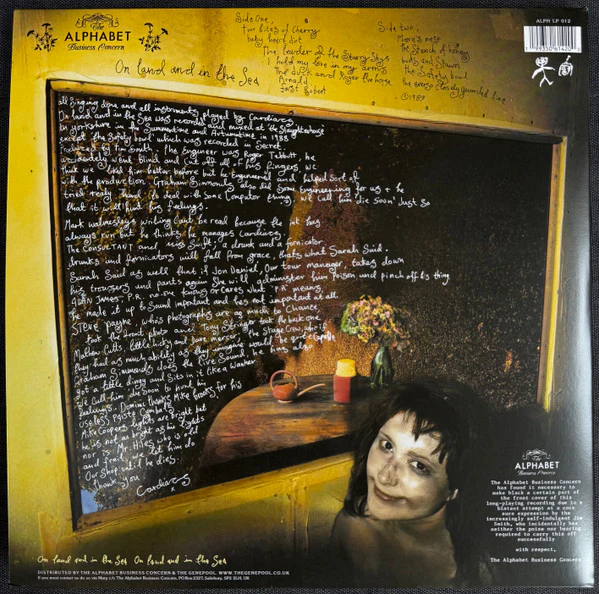 CARDIACS, On Land And In The Sea (The Alphabet Business Concern; ALPH LP 012, UK 2025 Reissue, Gatefold, Booklet) LP NEW/NEW - Image 2