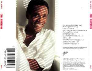 CARL ANDERSON, Carl Anderson (Epic; EK 40410, US 1995, Jewel Case, Booklet) CD VG+/VG+ - Image 2