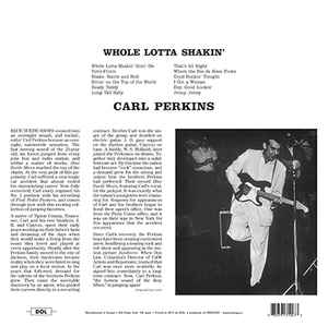 CARL PERKINS, Whole Lotta Shakin' (DOL; DOL1007HG, Europe 2013 Reissue, Gatefold, 180 Gram Vinyl) LP VG+/VG+ - Image 2