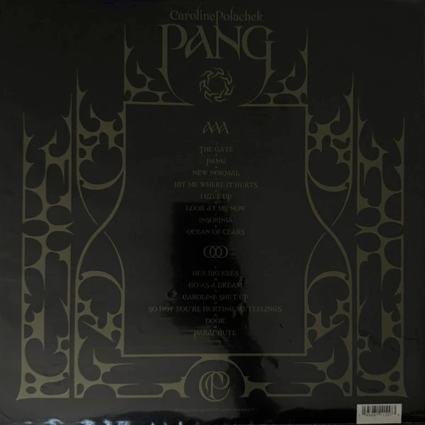CAROLINE POLACHEK, Pang (Perpetual Novice; PANGLPB, UK & Ireland 2023 Reissue, Poster) LP NEW/NEW - Image 2