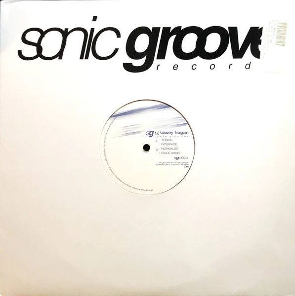 CASEY HOGAN, Urban Nightime (Sonic Groove; sg 0020, US 2000, Company Sleeve) 12" EP /VG