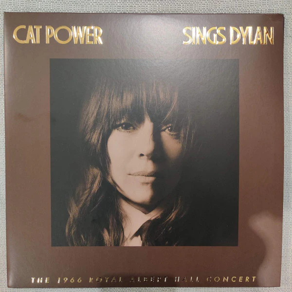 CAT POWER, Sings Dylan (The 1966 Royal Albert Hall Concert) (Domino ; WIGLP524, Worldwide 2023, Debossed Gatefold Sleeve With Gold Ink, Clear Vinyl) 2xLP VG+/EX