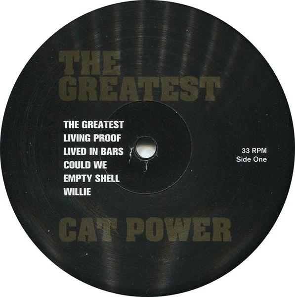 CAT POWER, The Greatest (Matador; OLE626-1, UK 2006, Metallic Sleeve, Insert) LP VG/VG - Image 3