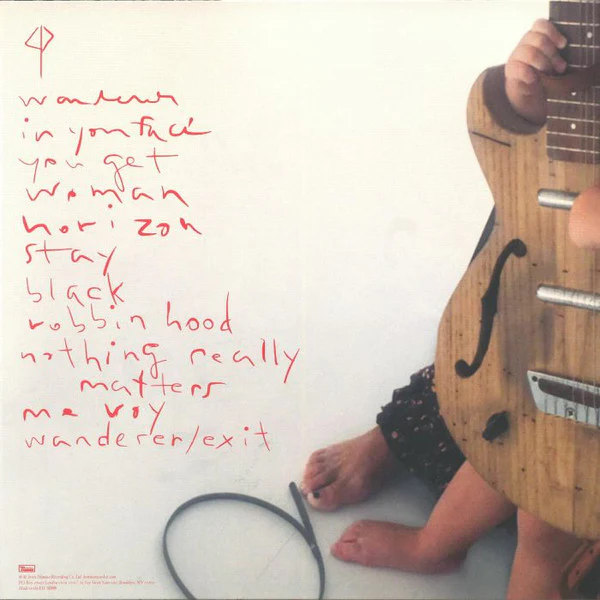 CAT POWER, Wanderer (Domino; WIGLP435X, Europe 2018, Embossed Sleeve, Poster, Clear Vinyl) LP VG+/VG+ - Image 2