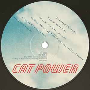CAT POWER, What Would The Community Think (Matador; OLE 202-0, Europe 2011 Reissue, Inner) LP VG+/VG - Image 3