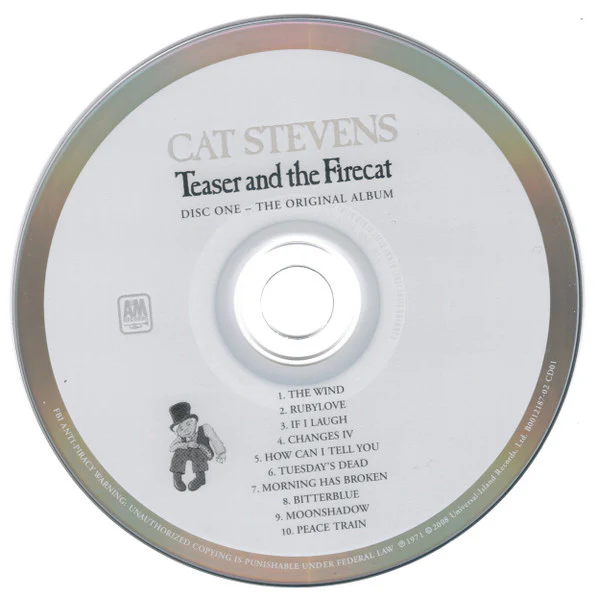 CAT STEVENS, Teaser And The Firecat (Island Records ; 0602517870918, Europe 2008, Digipak, Booklet) 2xCD VG+/VG+ - Image 3