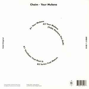 CHAIM, Your Mulana (Disco Halal ; DH017, Germany 2018, Picture Sleeve) 12" EP VG+/VG+ - Image 2