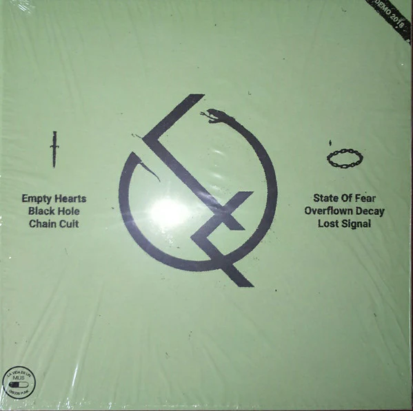CHAIN CULT, Demo 2018 (La Vida Es Un Mus; MUS169, UK 2018, Textured Sleeve, NO Insert) Mini-LP VG+/VG+ - Image 2