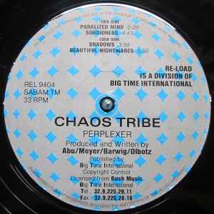 CHAOS TRIBE, Perplexer (Re-load Records; REL 9404, Belgium 1994, Company Sleeve) 12" VG/G+ - Image 2