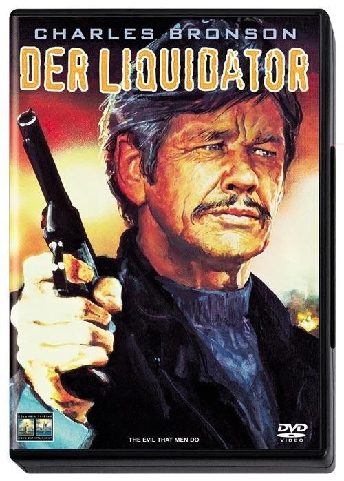 CHARLES BRONSON, The Evil That Men Doo (Der Liquidator) (Tristar; 10459, Germany 2002) Blu-Ray VG+/VG+