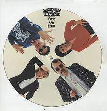 CHEAP TRICK, One On One (Epic; EPC 11 85740, UK 1982, Clear Plastic Sleeve, Picture Disc) LP VG/VG