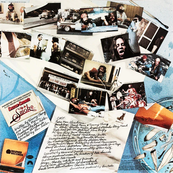 CHEECH & CHONG, Cheech & Chong's Up In Smoke (Warner Records; 603497827374, Worldwide 2024 Reissue, Record Store Day, Limited Edition, Smokin' Green) LP EX/EX - Image 2