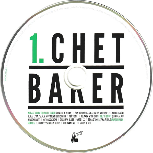 CHET BAKER, Italian Movies (Moochin' About; MOOCHIN03, UK 2013) CD VG+/VG+ - Image 3