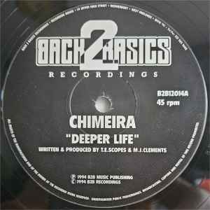 CHIMEIRA, Deeper Life / Jacobs Ladder (Back 2 Basics; B2B12014, UK 1994, Picture Sleeve) 12" G+/G - Image 3
