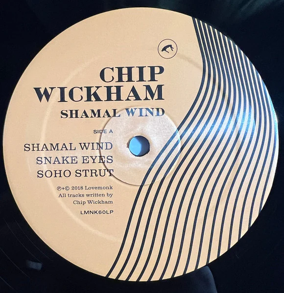 CHIP WICKHAM, Shamal Wind (Lovemonk; LMNK60LP, Spain 2018), SALE - Up to 50% Off the Original Price LP VG+/VG+ - Image 3
