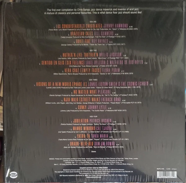 CHRIS BANGS PRESENTS VARIOUS, The Playbox (BGP Records; BGP2 319, Europe 2025, 2 Inners) 2xLP VG+/VG - Image 2