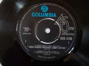 CHRIS BARBER PRESENTS JIMMY COTTON, Chris Barber Presents Jimmy Cotton - 2 (Columbia; SEG 8189, UK 1962, Laminated Flipback Sleeve, Mono), SALE - Up to 50% Off the Original Price  7" EP VG/VG - Image 3