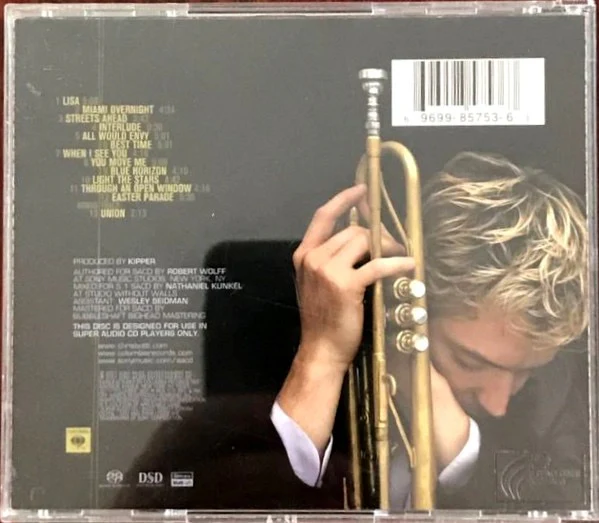 CHRIS BOTTI, Night Sessions (Columbia; CS 85753, US 2001, Plastic Slipcase, Multichannel, Stereo) SACD EX/M - Image 2