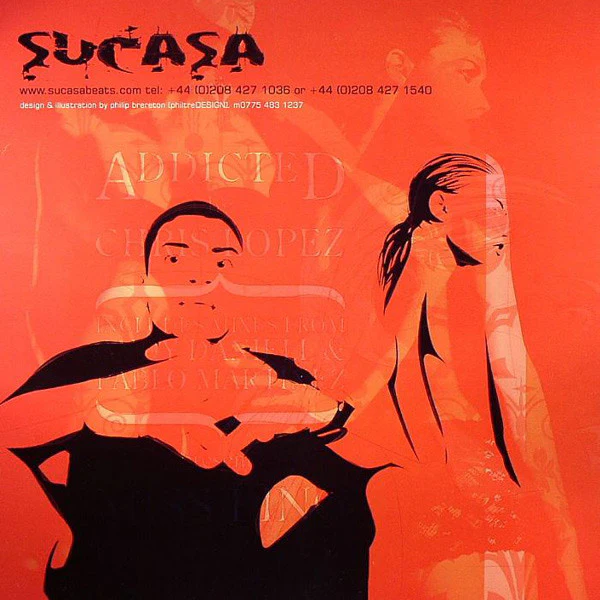 CHRIS LOPEZ PRESENTS MISS LING, Addicted (Sucasa; SUCASA 006, UK 2006, Picture Sleeve) 12" VG/VG - Image 2
